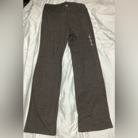 Gap Fit GBalance Bootcut Charcoal Heather Gray Active Pants Size Small Regular - Picture 3 of 11